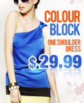 Lightinthebox Sale: One-Shoulder Dresses from $29.99 Only