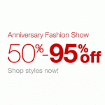 50 – 95% off! 2nd Anniversary Fashion Show at AliExpress.com