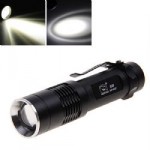 40% OFF Smiling Shark Cree Adjustable LED Flashlight Torch at aHappyDeal.com